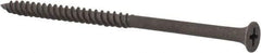 Value Collection - #10, 3-1/2" OAL, Phillips Drive Bugle Head, Steel Drywall Screws - Black Phosphate Finish, Grade 1018 - Eagle Tool & Supply