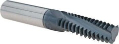 Iscar - UN, 0.63" Cutting Diam, 3 Flute, Solid Carbide Helical Flute Thread Mill - External Thread, 1.7" LOC, 4" OAL, 5/8" Shank Diam - Eagle Tool & Supply