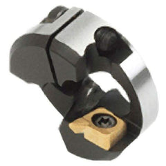 Iscar - Series ChamDrill, 0.591" ID, 43mm Overall Diam, 16.5mm OAL Drilling Chamfer Ring - XOGX-DT Insert, 45° Chamfer, 1 Insert - Eagle Tool & Supply