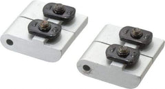 80/20 Inc. - Left Lift Off Hinge Long Pin Top Short Pin Bottom - Aluminum - Eagle Tool & Supply