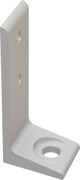 80/20 Inc. - 1-1/2" Wide, 5" High, Open Shelving Accessory/Component - Aluminum, 2" Deep, Use with Series 15 - Eagle Tool & Supply