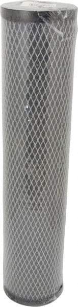 Pentair - 4-1/2" OD, Cellulose Fiber Cartridge Filter - 20-1/8" Long, Reduces Oils - Eagle Tool & Supply