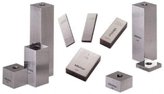 Mitutoyo - 0.9" Rectangular Steel Gage Block - Accuracy Grade AS-1, Includes Certificate of Inspection - Eagle Tool & Supply