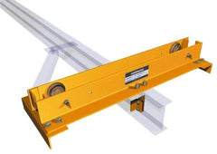 Harrington Hoist - 1,000 Lb Load Capacity, Truck Crane - End Truck - Eagle Tool & Supply