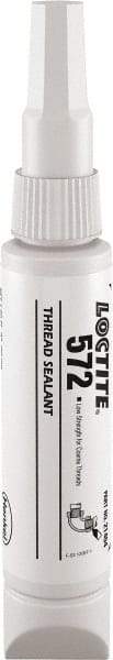 Loctite - 50 mL, White, Low Strength Paste Thread Sealant - 24 hr Full Cure Time - Eagle Tool & Supply