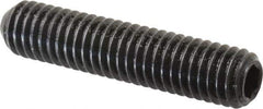 Holo-Krome - 3/8-16 UNC, 1-3/4" OAL, Cup Point Set Screw - Grade 8 Alloy Steel, 3/16" Key - Eagle Tool & Supply
