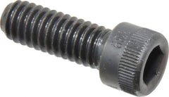 Made in USA - 5/16-18 UNC Hex Socket Drive, Socket Cap Screw - Alloy Steel, Black Oxide Finish, Fully Threaded, 7/8" Length Under Head - Eagle Tool & Supply