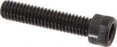 Made in USA - 5/16-18 UNC Hex Socket Drive, Socket Cap Screw - Alloy Steel, Black Oxide Finish, Fully Threaded, 1-1/2" Length Under Head - Eagle Tool & Supply