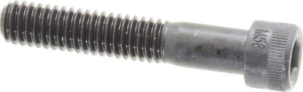 Made in USA - 5/16-18 UNC Hex Socket Drive, Socket Cap Screw - Alloy Steel, Black Oxide Finish, Partially Threaded, 1-3/4" Length Under Head - Eagle Tool & Supply