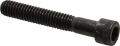 Made in USA - 5/16-18 UNC Hex Socket Drive, Socket Cap Screw - Alloy Steel, Black Oxide Finish, Partially Threaded, 2" Length Under Head - Eagle Tool & Supply
