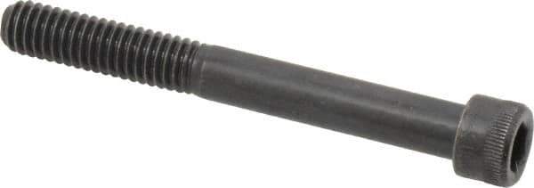 Made in USA - 5/16-18 UNC Hex Socket Drive, Socket Cap Screw - Alloy Steel, Black Oxide Finish, Partially Threaded, 2-3/4" Length Under Head - Eagle Tool & Supply