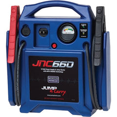 Jump-N-Carry - Automotive Battery Chargers & Jump Starters; Type: Jump Starter ; Amperage Rating: 1700 ; Starter Amperage: 425 ; Voltage: 12 VDC ; Battery Size Group: 12 Volt - Eagle Tool & Supply