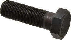 Fairlane - Serrated Tooth, 5/8-18, 2" Shank Length, 1-1/2" Thread Length, Black Oxide Finish, Hex Head, Adjustable Positioning Gripper - 3/4" Pad Diam, 15/16" Hex, 7/16" Head Height, Fine Tooth Grade - Eagle Tool & Supply