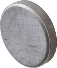 Fairlane - Flat Tooth Pattern, 3/4" Diam, Solid Carbide, Round Positioning Gripper Pad - 1/8" High - Eagle Tool & Supply