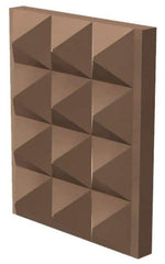 Fairlane - 4-Point Tooth Grade, Diamond Tooth Pattern, Solid Carbide, Rectangle Positioning Gripper Pad - 29/64" Long x 13/32" Wide x 1/8" High - Eagle Tool & Supply