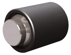 Fairlane - 8-32, 1/2" Thread Length, 1/4" Ball Diam, Flat Ball Pad Surface, Alloy Steel, Black Oxide, Base, Swivel Action Gripper Assemblies - 7/16" Diam, 1/2" Deep Thread, 1/4" Contact Diam, 1" Overall Height, High Speed Steel Ball - Eagle Tool & Supply