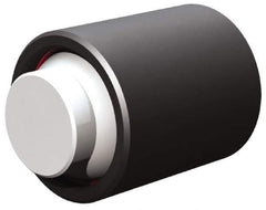 Fairlane - 4-40, 5/16" Thread Length, 5/32" Ball Diam, Flat Ball Pad Surface, Alloy Steel, Black Oxide, Base, Swivel Action Gripper Assemblies - 3/8" Diam, 5/16" Deep Thread, 5/32" Contact Diam, 1/2" Overall Height, Delrin Ball - Eagle Tool & Supply