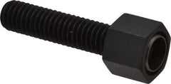 Fairlane - 3/8-16, 1-1/2" Thread Length, 1/2" Ball Diam, Alloy Steel, Hex Head, Swivel Action Gripper Assemblies - 1/2" Head Height, 5/8" Hex, Stainless Steel Ball - Eagle Tool & Supply