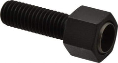 Fairlane - 1/2-13, 1-1/2" Thread Length, 5/8" Ball Diam, Alloy Steel, Hex Head, Swivel Action Gripper Assemblies - 5/8" Head Height, 13/16" Hex, Stainless Steel Ball - Eagle Tool & Supply