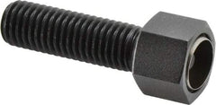 Fairlane - 5/8-11, 2" Thread Length, 3/4" Ball Diam, Alloy Steel, Hex Head, Swivel Action Gripper Assemblies - 11/16" Head Height, 15/16" Hex, Stainless Steel Ball - Eagle Tool & Supply