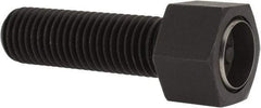 Fairlane - 3/4-10, 2-1/2" Thread Length, 7/8" Ball Diam, Alloy Steel, Hex Head, Swivel Action Gripper Assemblies - 3/4" Head Height, 1-1/8" Hex, Stainless Steel Ball - Eagle Tool & Supply