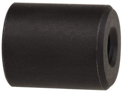 Fairlane - 3/8-24, 0.2800" Thread Length, 3/4" Ball Diam, Alloy Steel, Black Oxide, Base, Swivel Action Gripper Assemblies - 15/16" Diam, 9/32" Deep Thread, 7/8" Overall Height, Stainless Steel Ball - Eagle Tool & Supply