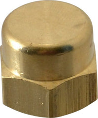 Industrial Pipe End Cap: 1/8″ Female Thread, FNPTF 1,200 Max psi