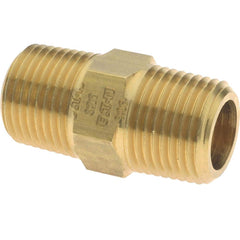 Industrial Pipe Hex Plug: 3/8″ Male Thread, MNPTF 1,200 Max psi