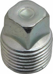 Eaton - 3/8 Male Thread, Steel Industrial Pipe Square Head Plug - MNPT, 6,000 psi - Eagle Tool & Supply