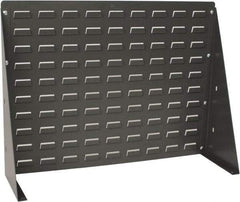 Quantum Storage - 120 Lb Capacity, 27" Deep x 8" Wide x 21" High, Steel Bench Rack - For Hanging Bins - Eagle Tool & Supply