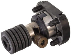 Kennametal - Neutral Cut, KM63 Modular Connection, Adapter/Mount Lathe Modular Clamping Unit - 2-3/8" Square Shank Diam, 127.9mm OAL, Through Coolant, Series CLNS Sub-Assembly Side Access - Exact Industrial Supply