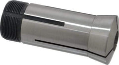 Interstate - 19/32 Inch 5C Round Collet - 3.28" Overall Length, 1.041-24 Internal Thread Size, Steel, 0.0005 Inch TIR - Exact Industrial Supply