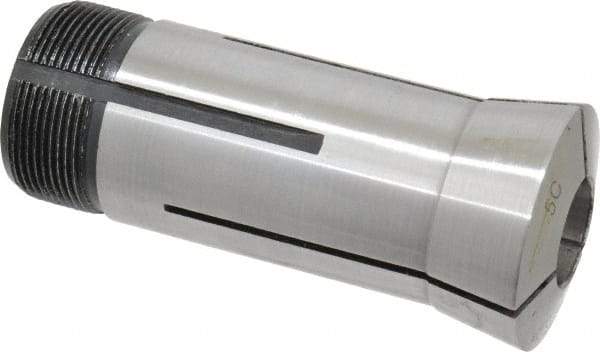 Interstate - 41/64 Inch 5C Round Collet - 3.28" Overall Length, 1.041-24 Internal Thread Size, Steel, 0.0005 Inch TIR - Exact Industrial Supply