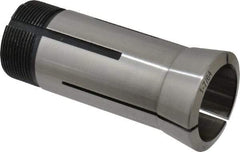 Interstate - 1-7/64 Inch 5C Round Collet - 3.28" Overall Length, 1.041-24 Internal Thread Size, Steel, 0.0005 Inch TIR - Exact Industrial Supply