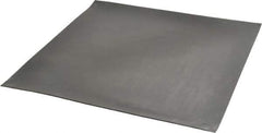 Made in USA - 12" Long, 12" Wide, 1/16" Thick, Neoprene Rubber Foam Sheet - 45 to 55 Durometer, Black, -40 to 225°F, 2,500 psi Tensile Strength, Plain Backing, Stock Length - Eagle Tool & Supply