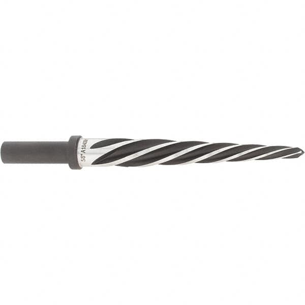 Alvord Polk - 5/8" Reamer Diam, 1/2" Diam Straight Shank, 4-7/8" Flute, Construction Reamer - Eagle Tool & Supply
