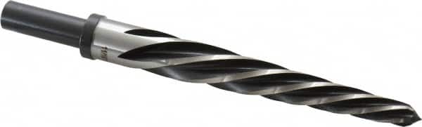Alvord Polk - 11/16" Reamer Diam, 1/2" Diam Straight Shank, 5-5/16" Flute, Construction Reamer - Eagle Tool & Supply