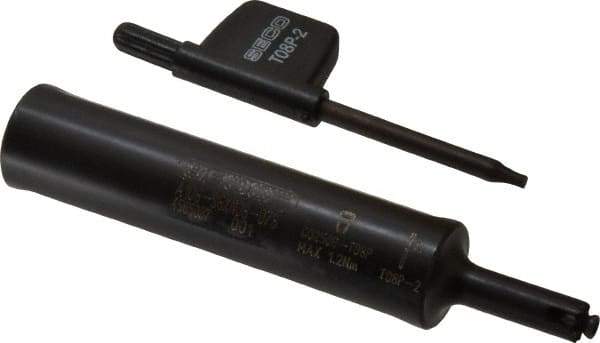 Seco - 3.52" OAL, 5/8" Shank Diam, SGXN Indexable Boring Bar - LCEX08.. Insert, Screw Holding Method - Eagle Tool & Supply