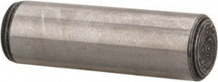 Value Collection - 5/16" Diam x 1" Pin Length Alloy Steel Oversized Dowel Pin - C 50-58 Hardness, 20,000 Lb Breaking Strength, 1 Beveled & 1 Rounded End - Eagle Tool & Supply