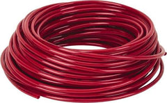 Coilhose Pneumatics - 0.17" ID x 1/4" OD, 100' Long, Nylon Tube - Red, 265 Max psi, -60 to 200°F - Eagle Tool & Supply