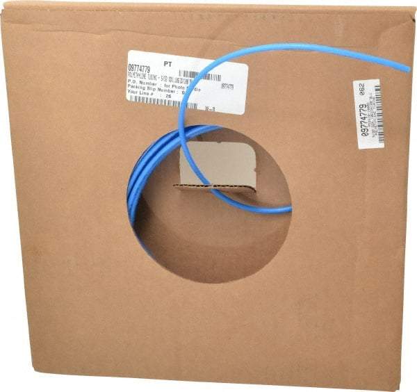 Coilhose Pneumatics - 0.106" ID x 5/32" OD, 100' Long, Polyethylene Tube - Blue, 166 Max psi, -60 to 200°F - Eagle Tool & Supply