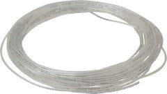 Coilhose Pneumatics - 1/16" ID x 1/8" OD, 50' Long, Polyurethane Tube - Clear, 233 Max psi, -60 to 200°F - Eagle Tool & Supply