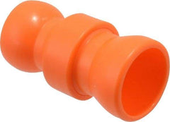 Loc-Line - 2 Piece, 1/2" ID Coolant Hose In-Line Valve - Female to Ball Connection, Acetal Copolymer Body, Unthreaded, Use with Loc-Line Modular Hose Systems - Eagle Tool & Supply