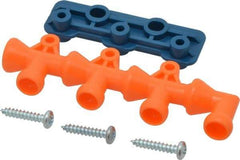 Loc-Line - 1/4" Hose Inside Diam, Coolant Hose Manifold - For Use with Loc-Line Modular Hose System and Shields, 8 Pieces - Eagle Tool & Supply