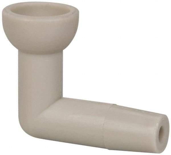 Cedarberg - 1/4" Hose Inside Diam x 1/4" (End 1), 1/8" (End 2) Nozzle Diam, Coolant Hose Nozzle - For Use with Snap-Loc Modular Hose System, 2 Pieces - Eagle Tool & Supply