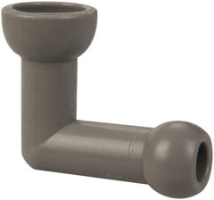 Cedarberg - 1/4" Hose Inside Diam, Coolant Hose Elbow - Female to Male, for Use with Snap Together Hose System, 2 Pieces - Eagle Tool & Supply