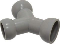 Cedarberg - 1/2" Hose Inside Diam, Coolant Hose Y-Fitting - Female to Female, for Use with Snap Together Hose System, 2 Pieces - Eagle Tool & Supply