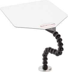 Cedarberg - Polycarbonate Flat Base & Shield - 12" Wide x 12" Long x 1/8" Thick, 12" Arm Reach, Magnetic Base, For General Purpose Use - Eagle Tool & Supply