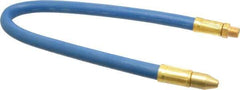 Coilhose Pneumatics - 18" Hose Length, 1/8" Nozzle Diam, 1/4" Hose ID, Coolant Hose - 1/8" NPT For Mist Coolant Systems - Eagle Tool & Supply