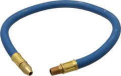 Coilhose Pneumatics - 24" Hose Length, 1/4" Nozzle Diam, 3/8" Hose ID, Coolant Hose - 1/4" NPT For Mist Coolant Systems - Eagle Tool & Supply